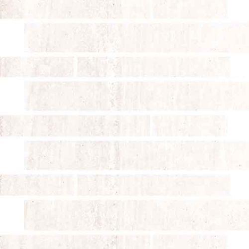 Westside in White - 2 X 2 Mosaic Tile