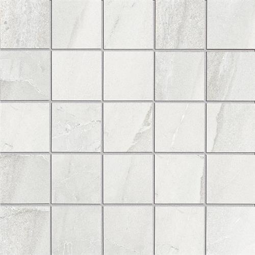 Geostone in Bianco Mosaic Tile