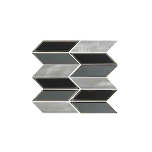Archer in Nero - 2 X 6 Mosaic Tile