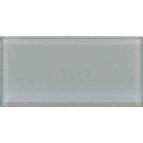 Glossy in Grey - 3 X 6 Tile