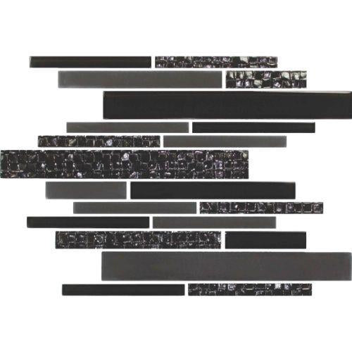 Tessara in Black - 11 X 12 Tile