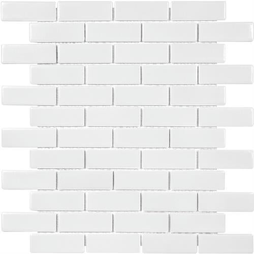 Wall Art/Floor Art in Glossy White 6x6 Tile
