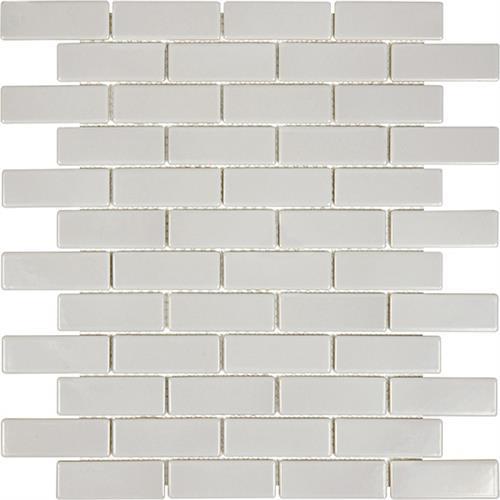 Wall Art/Floor Art in Glossy Warm Grey 4x16 Tile