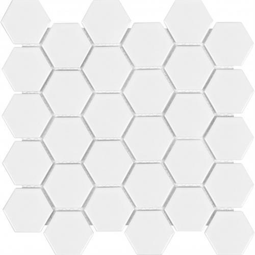 Wall Art/Floor Art in Wall Art Matte Hexagon-A 3x16 Tile