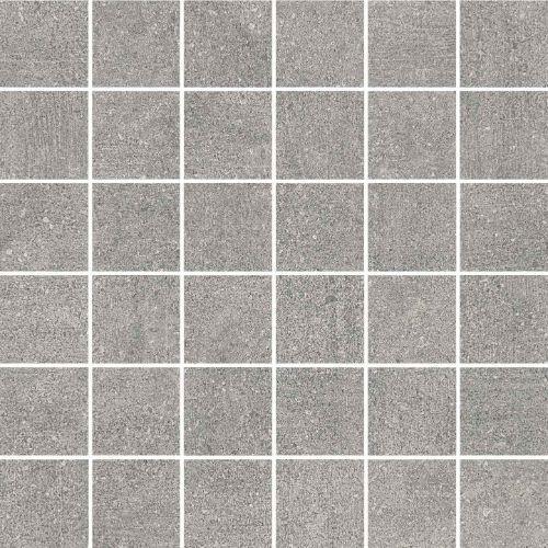 Newcon in Silver Grey - 2 X 2 Mosaic Tile