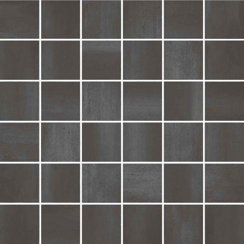 Gaia in Anthracite - 2 X 2 Mosaic Tile