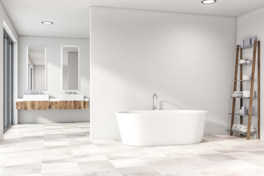 Slip Resistant tile bathroom