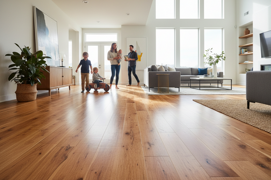 Hardwood Flooring in High Traffic Homes