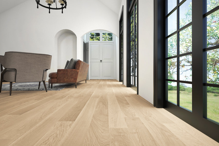 Hardwood flooring color