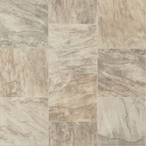 Cambridge in Limestone - Gold Vinyl Sheet Goods