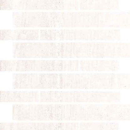 Westside in White - 2 X 2 Mosaic Tile