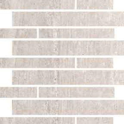 Westside in Silver Interlocking - 12 X 12 Tile