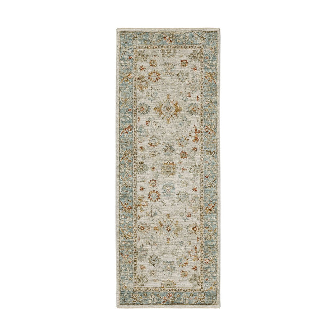 Iznik in Cream 2' 7" X 7' 3"