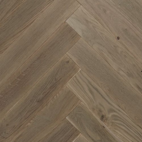 Bespoke Herringbone Collection in Barcelona Noon Hardwood