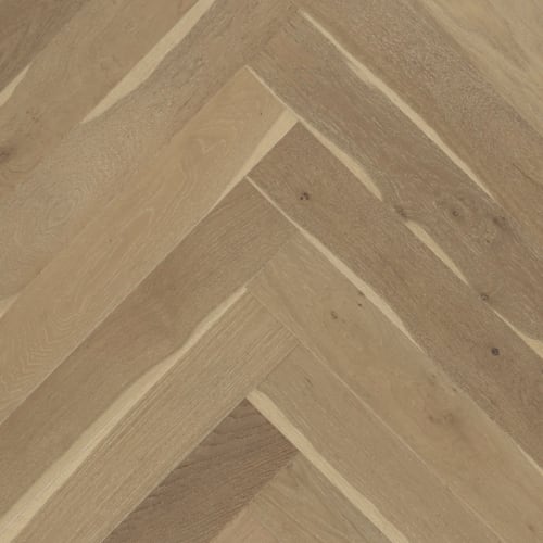 Bespoke Herringbone Collection in Breezy Boardwalk Hardwood