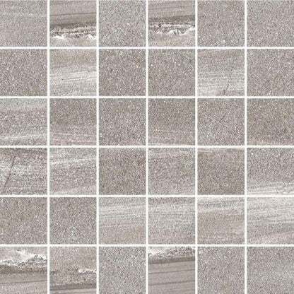 Paros in Dark Grey - 2 X 2 Mosaic Tile