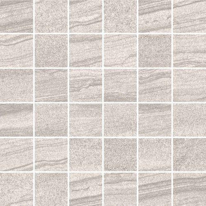 Paros in Light Grey - 2 X 2 Mosaic Tile