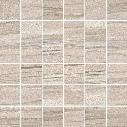Paros in Taupe - 2 X 2 Mosaic Tile
