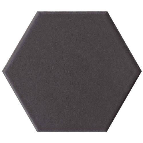 Twist in Black - 6 X 6 Tile