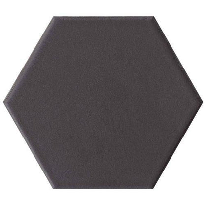 Twist in Black - 6 X 6 Tile