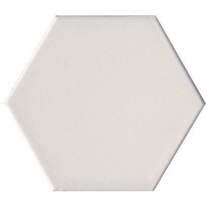 Twist in White - 6 X 6 Tile