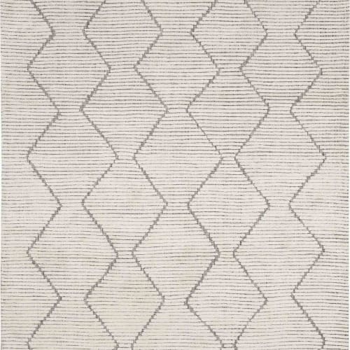 Beni Black/White in Black/White 9'X12' Area Rugs