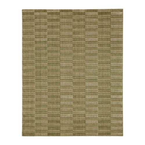 Broken Stripe Moss in Moss 9'X12' Area Rugs