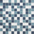 Color Appeal in Blue Moon Blend Glass Tile