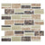 Color Appeal in Pebble Beach Blend Glass Tile
