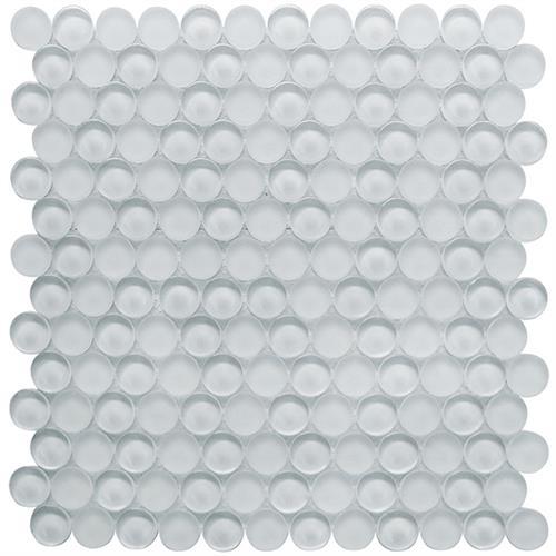 Glass Vogue in Super White Mural Tile