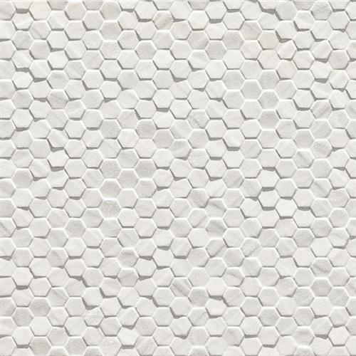 Geostone in Bianco Hexagon Tile