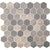 Crosswood in Pelican Glass Tile