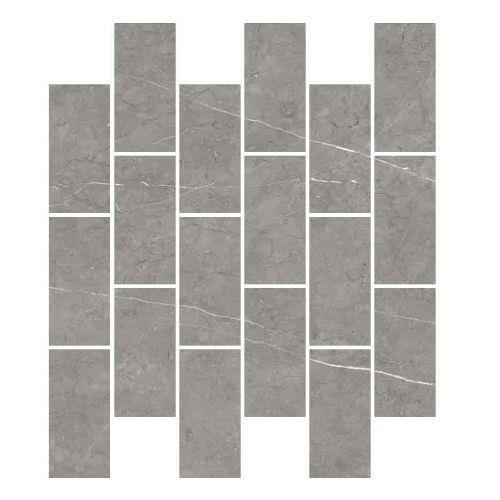 Gatsby in Art Deco Brick Pattern - 2 X 4 Mosaic Tile
