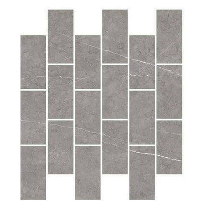 Gatsby in Art Deco Brick Pattern - 2 X 4 Mosaic Tile