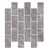 Gatsby in Charleston Brick Pattern - 2 X 4 Mosaic Tile