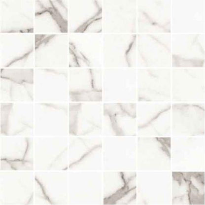 Glamour in Calacatta Polished - 2 X 2 Mosaic Tile