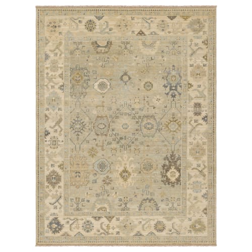 Cantabria Silver in Silver Area Rugs