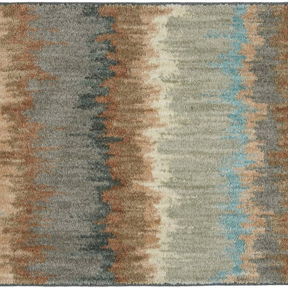 Cashel Abyss Blue in Blue Area Rugs