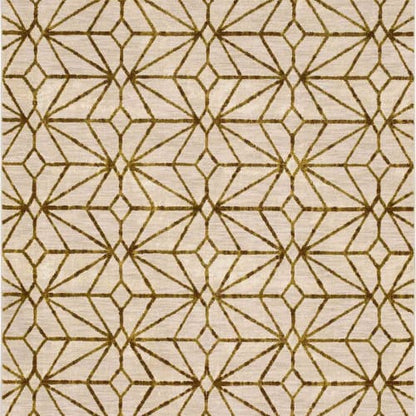 Celeste Brushed Gold in Brushed Gold 9'6"x12'11" Area Rugs
