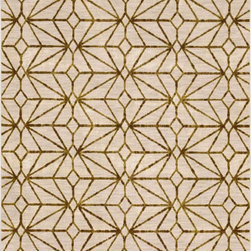 Celeste Brushed Gold in Brushed Gold 9'6"x12'11" Area Rugs