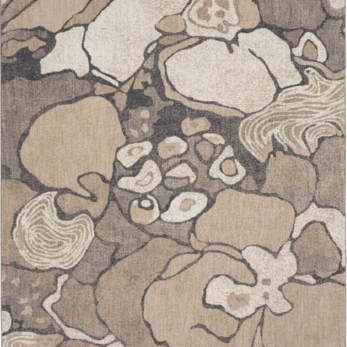Crescendo Oyster in Oyster 5'3"x7'10" Area Rugs