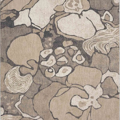 Crescendo Oyster in Oyster 5'3"x7'10" Area Rugs