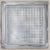 Glass Blocks in Dusty White - 8 X 8 Tile
