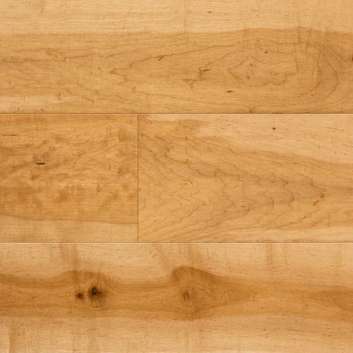Design+ Collection - Smooth Hard Maple Solid 3/4 in Crème Brûlee 3.25 - Hard Maple Hardwood