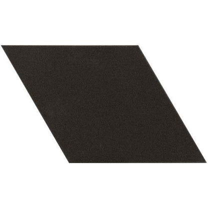 Rhombus in Black - 6 X 10 Tile