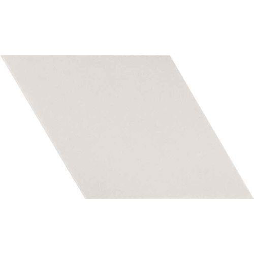 Rhombus in White - 6 X 10 Tile