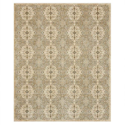 Gloriana Cream in Cream 6'6"x9'6" Area Rugs