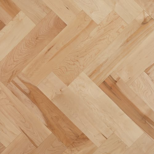 Herringbone Collection - Smooth Hard Maple Engineered 1/2