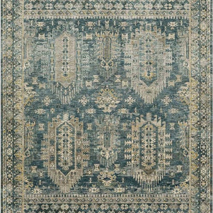 Karamar Blue in Blue 10'X14' Area Rugs