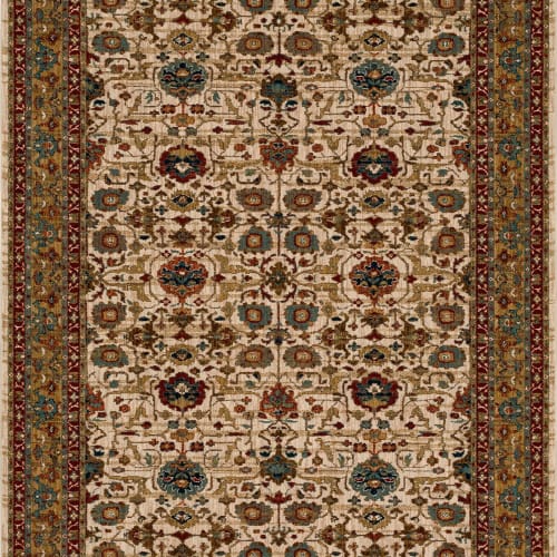 Keralam Cream in Cream Area Rugs